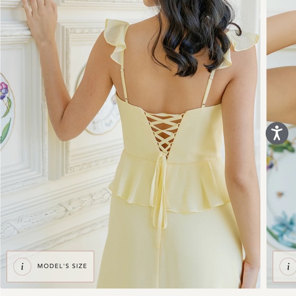 Pink bridesmaid dress from Revelry - Picture 11 of 14